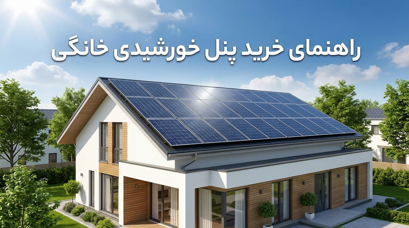 راهنمای خرید پنل خورشیدی خانگی | نکات مهم انتخاب پنل خورشیدی در سال ۱۴۰۵